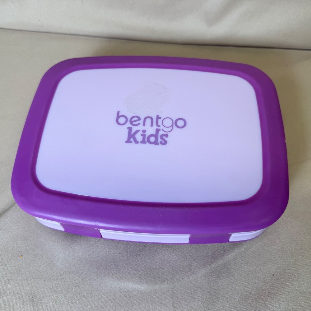 Bentgo Kids Leak-Proof 5-Compartment Bento Lunch Box Purple Lavender